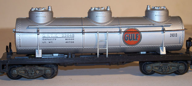 American Flyer S #24316 Mobilgas & #24328 Shell SINGLE DOME TANK CARS ~ T128A 
