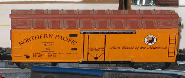 #947 Northernm Pacific Refrigerator car
